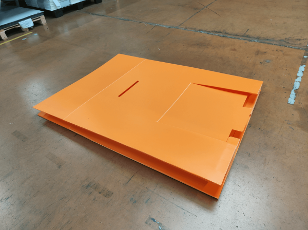 caisse palette réutilisable sur mesure (plastique sur mesure)