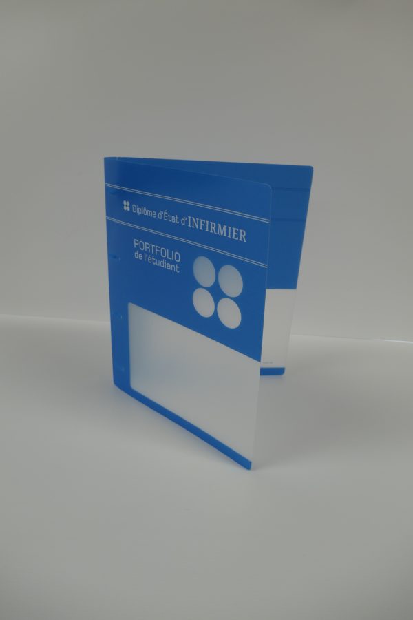 classeur polypro personnalisé
