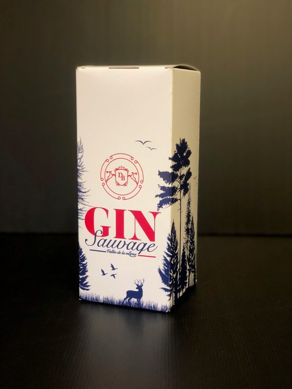 etui 1 bouteille de gin les dames blanches